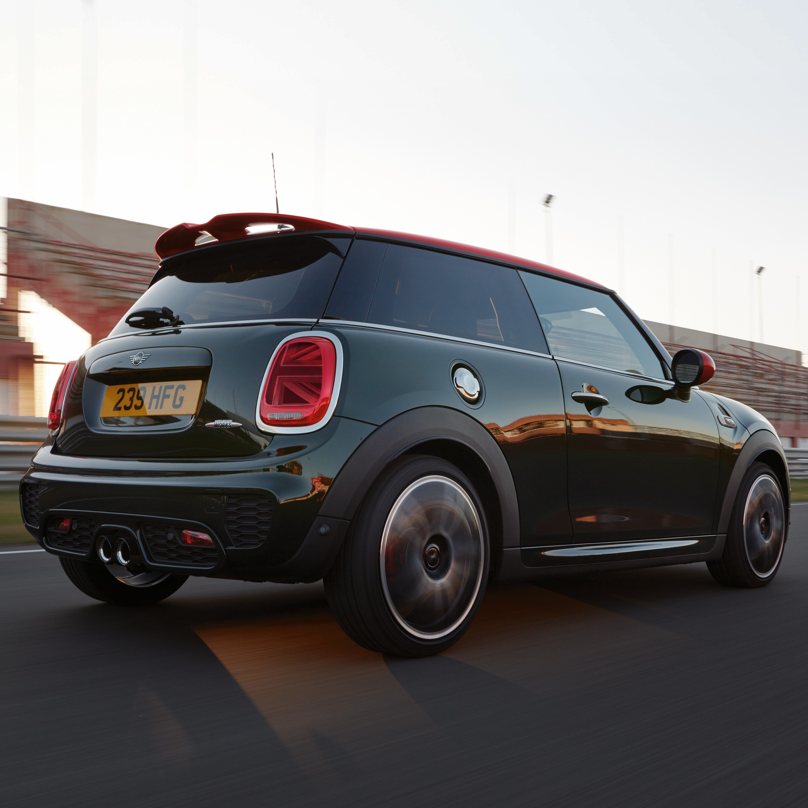 JOHN COOPER WORKS – rear view